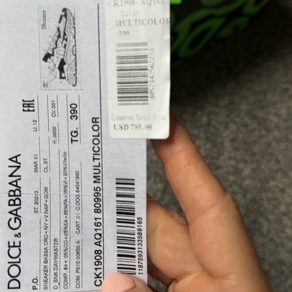 Dolce gabbana size 9-39 - Picture 5 of 6